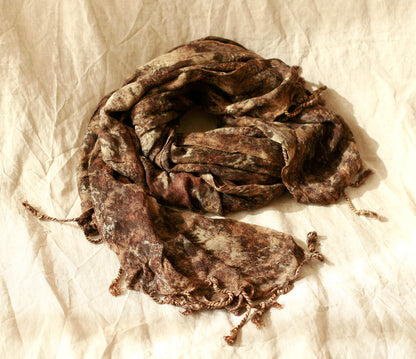 Marfa Handwoven Cotton Scarf